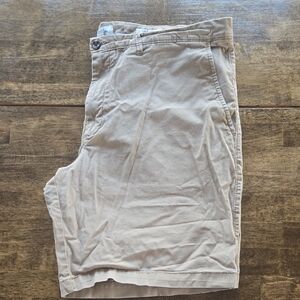 Goodfellow & Co Light Tan Flat-Front Men's Shorts